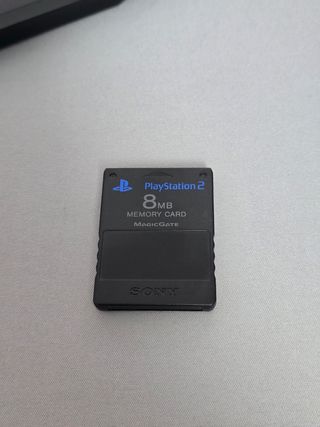 Memory+Fuente de alimentación PS2 SLIM sony play2