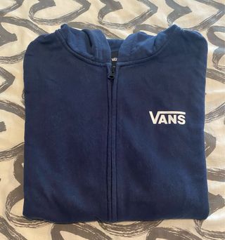 Sudadera Vans Off The Wall Azul 
Talla XL niñ@