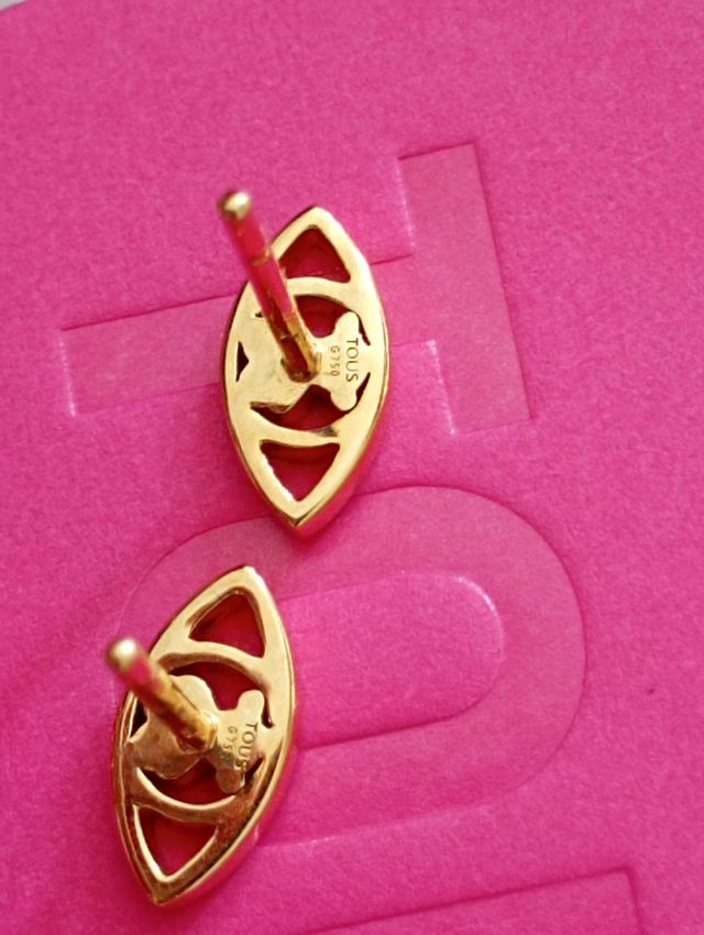 Pendientes Tous Oro y diamantes