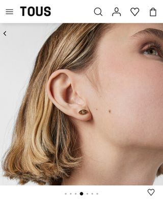 Pendientes Tous Oro y diamantes 