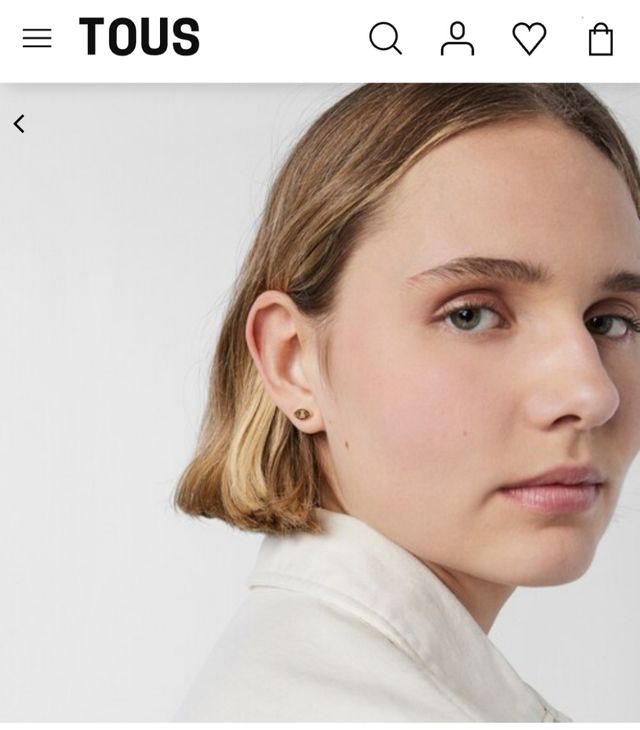 Pendientes Tous Oro y diamantes