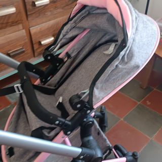 Carrito Muñecas Bayer Design Neo Vario Rosa