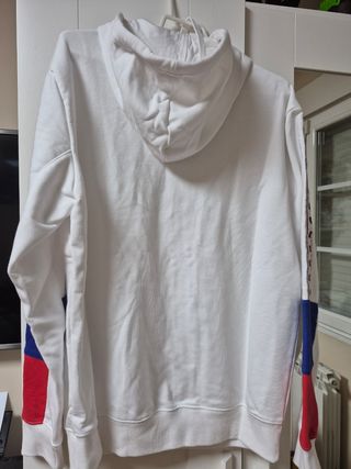 Sudadera Champion Blanca Hombre