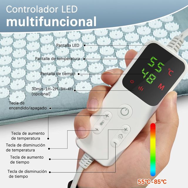 Esterilla Acupresión con Cojín