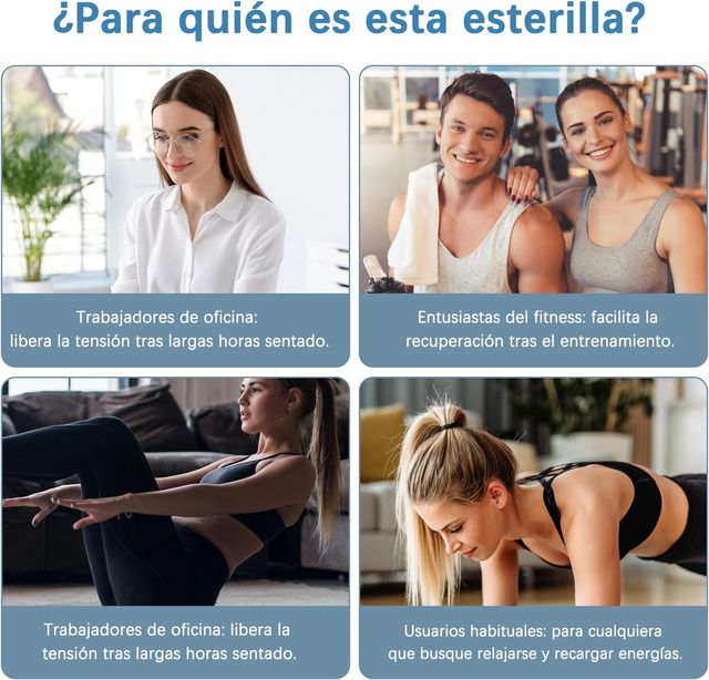 Esterilla Acupresión con Cojín