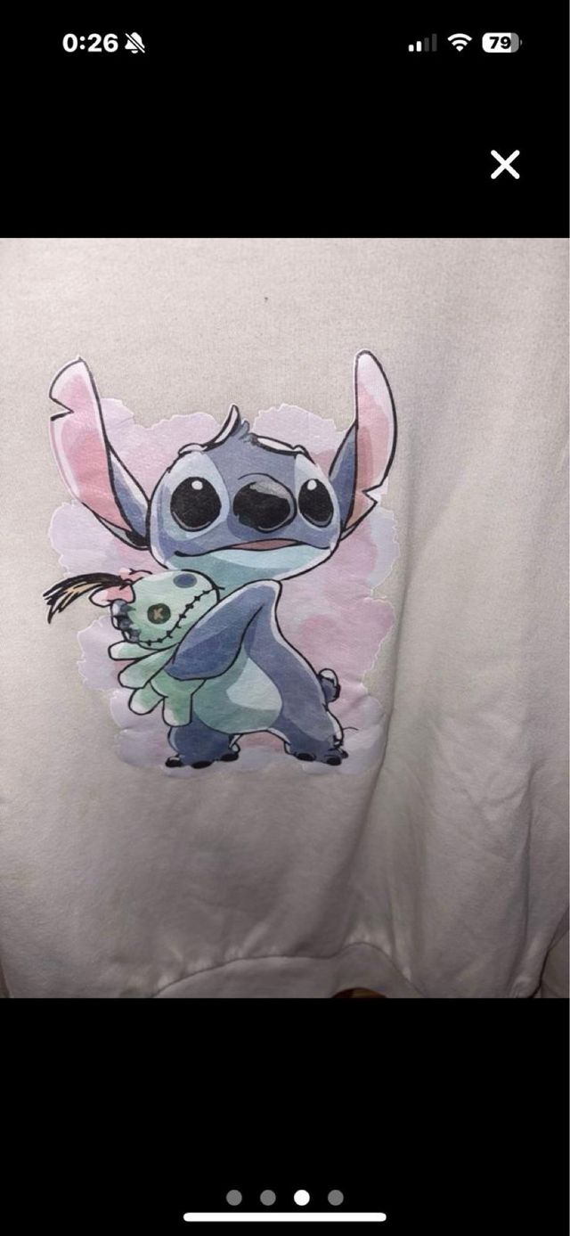 Sudadera Mujer Blanca con Dibujo