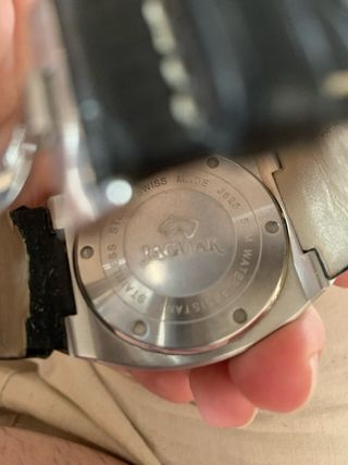 Reloj Jaguar Cronógrafo Dorado y Negro