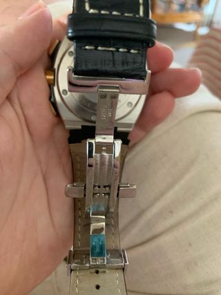 Reloj Jaguar Cronógrafo Dorado y Negro