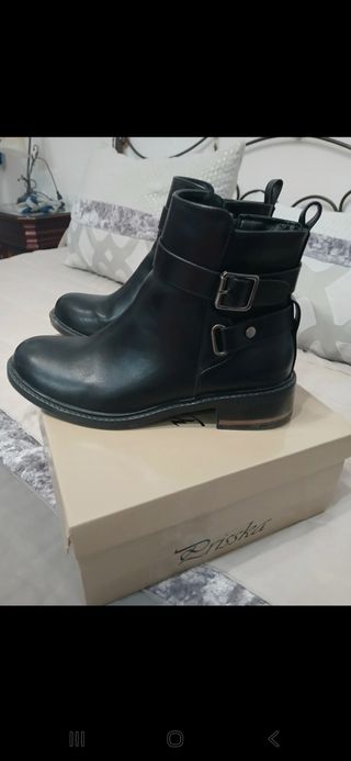 Botines Negros Mujer