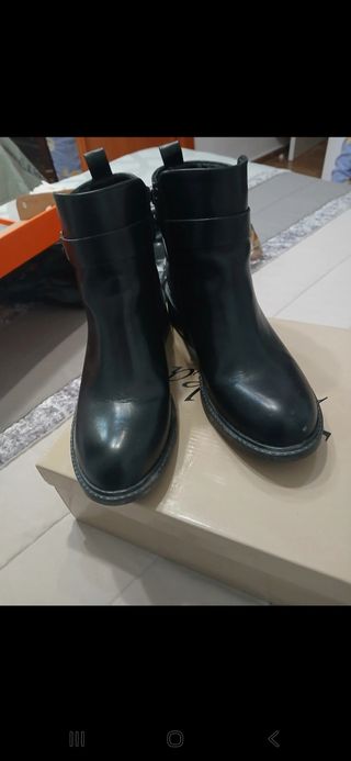 Botines Negros Mujer