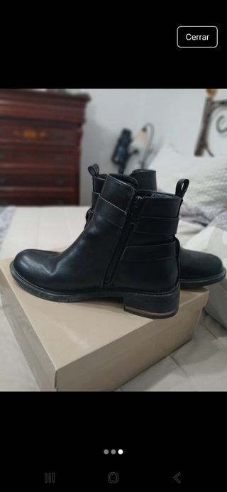 Botines Negros Mujer