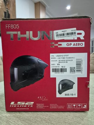 Casco LS2 FF805 Thunder GP AERO XS
