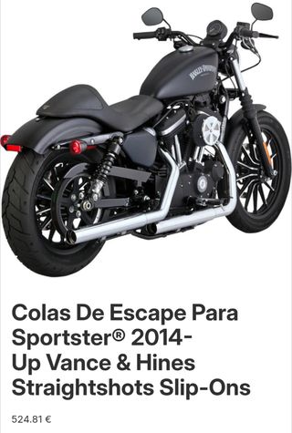 Colas Vance&Hines HD Sportster 2014-22