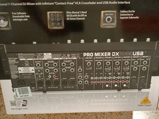 Mesa DJ Behringer DX2000USB Negra