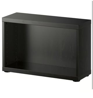 Estructura de estantería BESTÅ Ikea negra