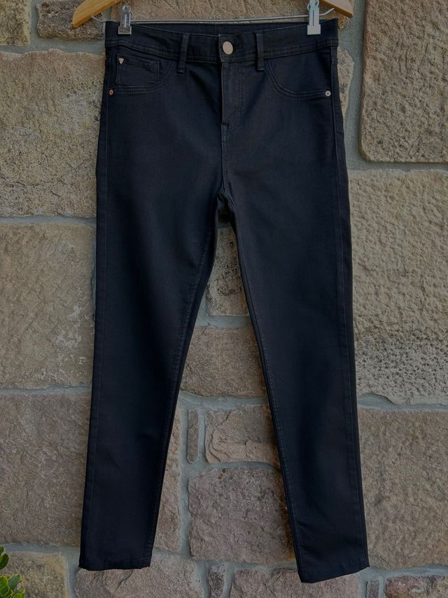 Pantalón vaquero negro Easy Wear - 
Talla 38