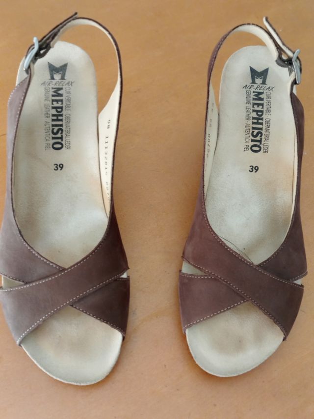 Sandali Mephisto donna marroni