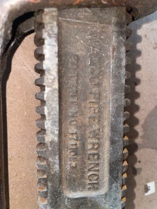 Llave Grifa Walworth USA Años 60