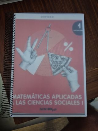Matemáticas Aplicadas CC. Sociales I 1º Bachill...