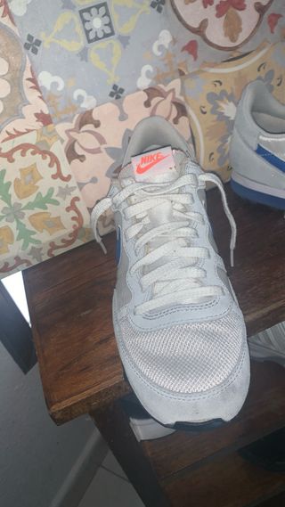 Zapatillas Nike plateadas