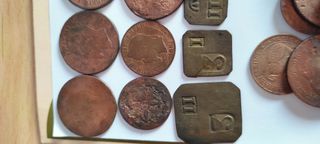 119 Monedas de Cobre