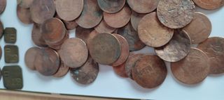119 Monedas de Cobre