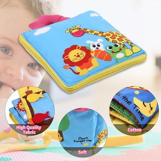 Libro de Tela para Bebés - Aprendizaje Temprana