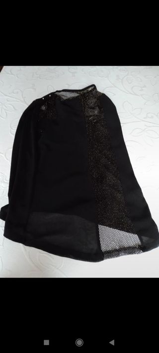 Camiseta Negra Mujer Talla S