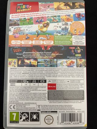 Nintendo Switch Super Mario 3D World + Bowser's Fu
