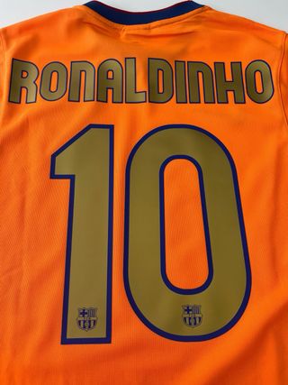 Camiseta original FC Barcelona 2006 Ronaldinho 10