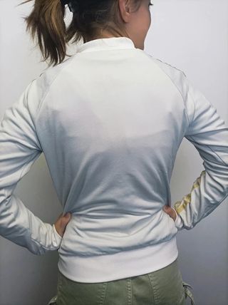 Chaqueta Adidas Vintage Talla M Dorada