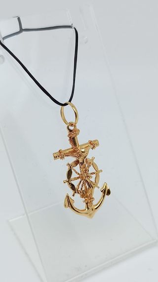 J-0758 Cruz Marinera Oro 18K 