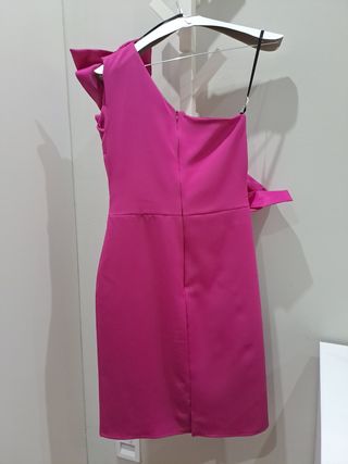 Vestido buganvilla con volantes , precioso vestido