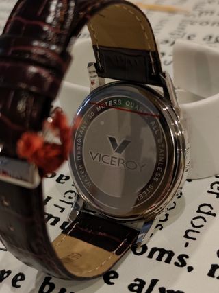 Reloj Viceroy Acero Correa Piel