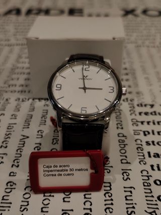 Reloj Viceroy Acero Correa Piel