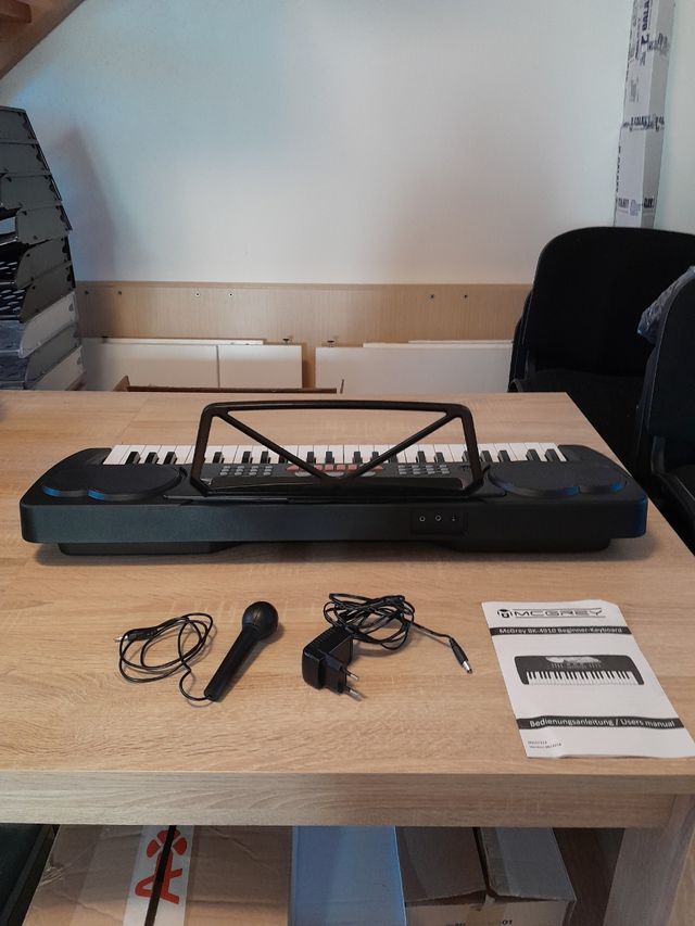 Tastiera Pianola Musicale McGrey BK-4910