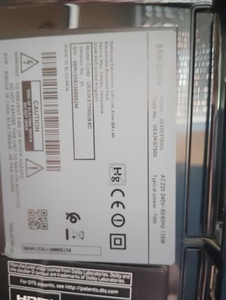 TV Samsung Curva Negra