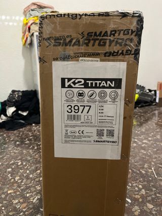 Patín Smartgyro K2 sin abrir