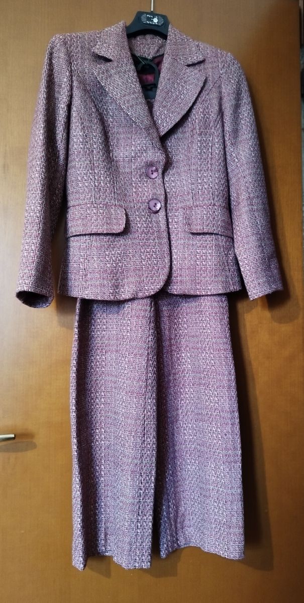 Completo giacca e pantalone Caractère viola
