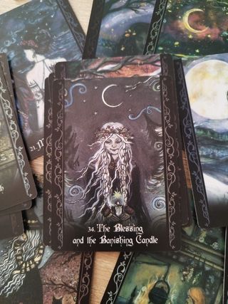 Cartas tarot bruja solitaria 