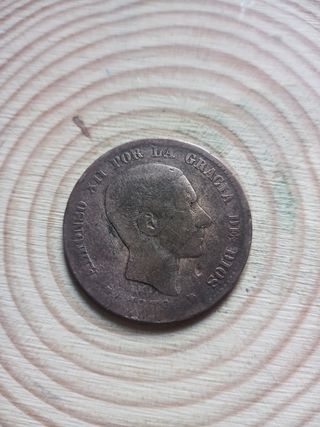 10 céntimos Alfonso XII