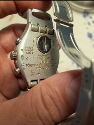 Reloj Swatch Irony Trony Aluminio Azul