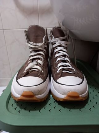 Converse Marrones Altas