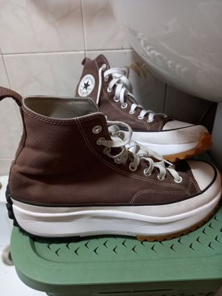 Converse Marrones Altas