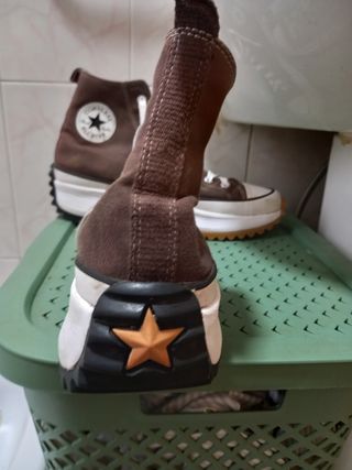 Converse Marrones Altas