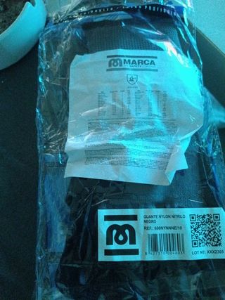 Guantes de nitrilo MARCA SIN COSTURA Sin abrir