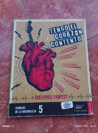 Libro de texto 5° EP CIENCIAS DE LA NATURALEZA