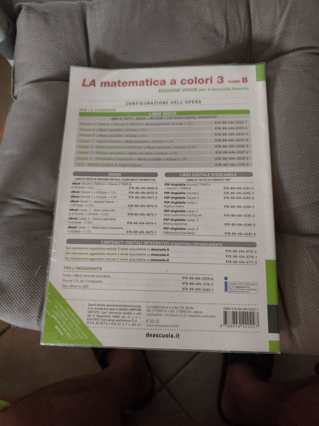 La Matematica a Colori 3 Tomo B