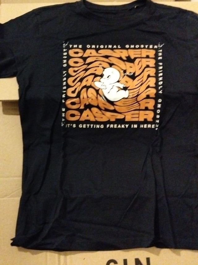 Camiseta Negra Casper 14 Años