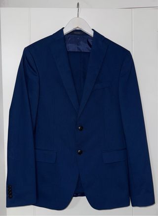 Traje Azul Zara
